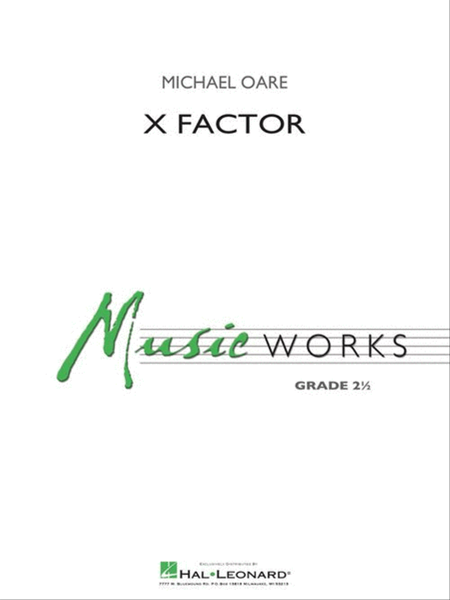 X Factor X Factor Concert Band scores gallery preview page 2