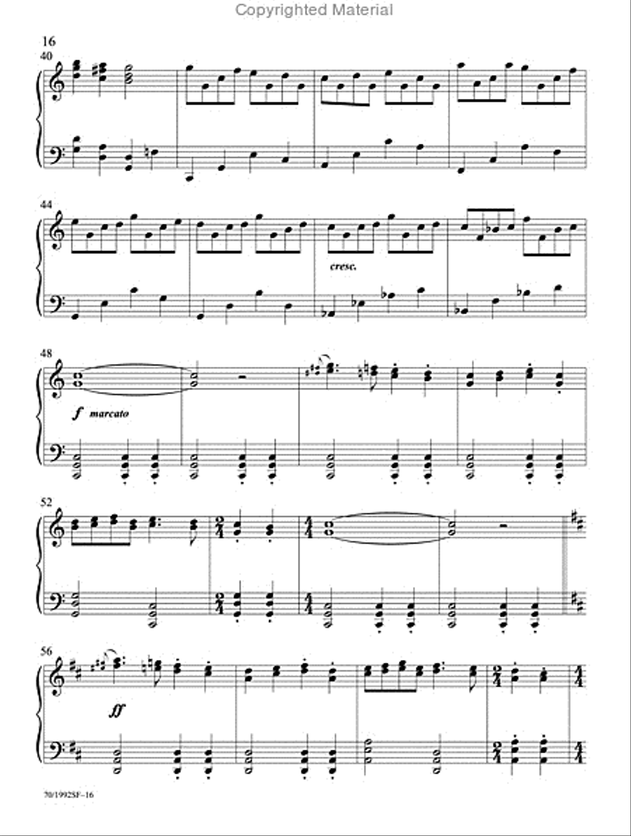 Merry Christmas and a Happy New Year! Piano Solo scores gallery preview page 12