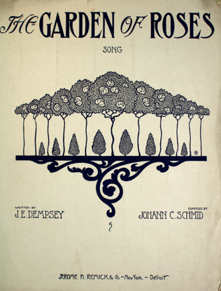 Book cover for The Garden of Roses. Song