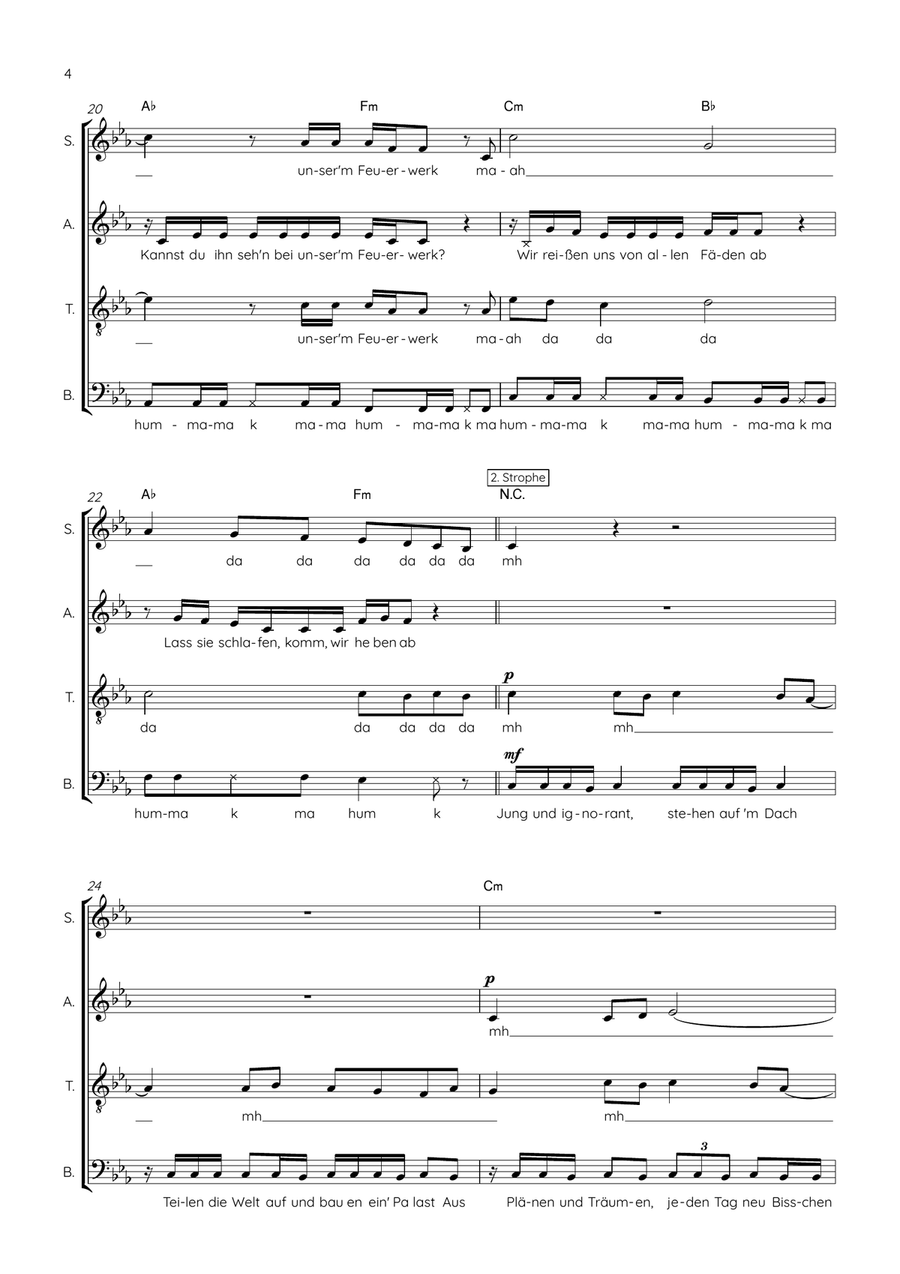Lila Wolken 4-Part scores gallery preview page 4