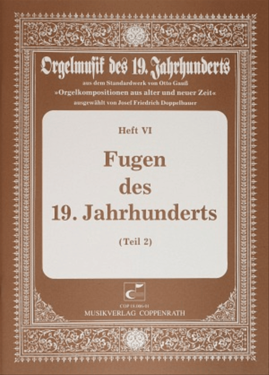 Fugen des 19. Jahrhunderts II Collection / Songbook scores gallery preview page 1