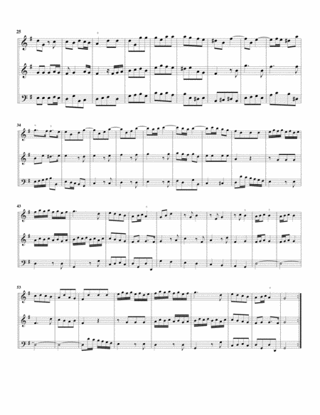 Trio sonatas, 2 oboes, continuo, Op.28, no.1-6