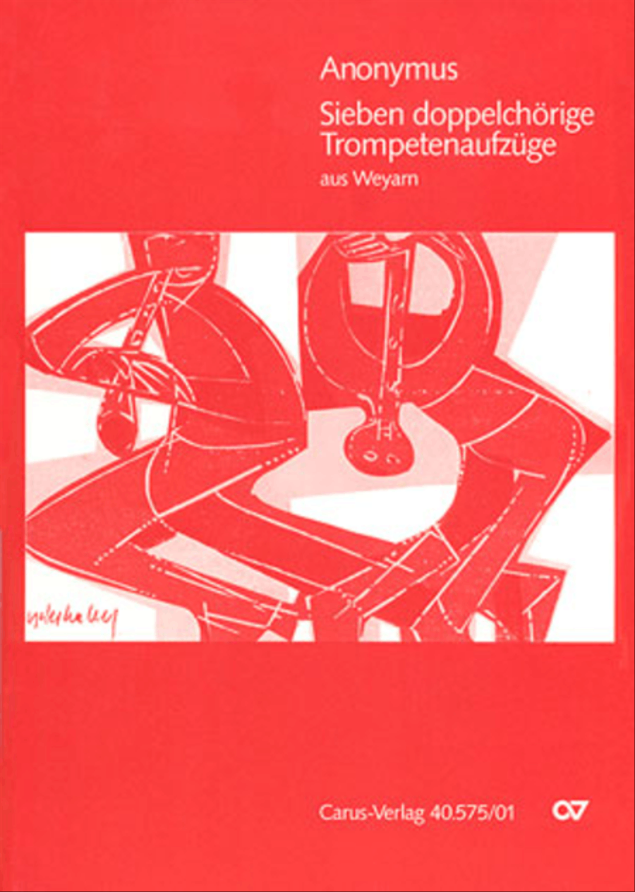 Sieben Trompetenaufzuge Trumpet scores gallery preview page 1