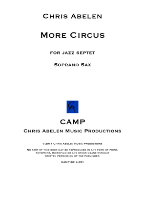 More circus - soprano saxophone