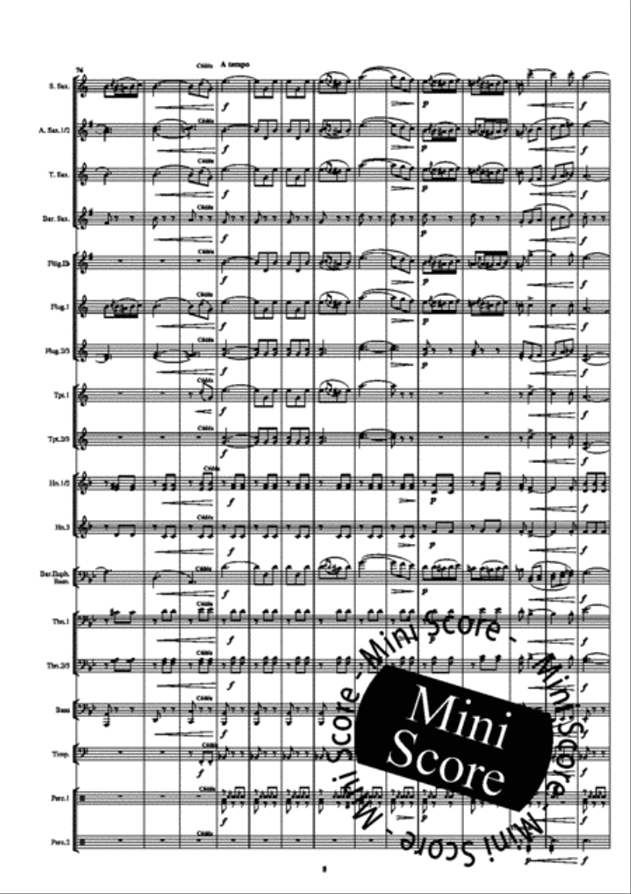 Traviata Per Banda Fanfare Band scores gallery preview page 12
