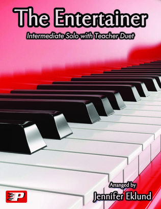 Book cover for The Entertainer (Easy Piano with Duet)