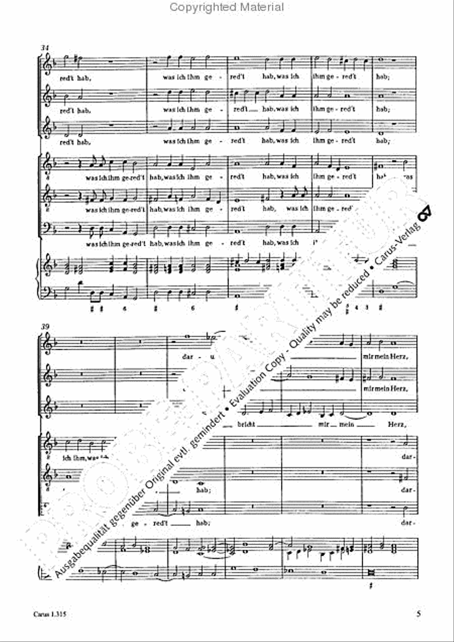 Ist nicht Ephraim mein teurer Sohn? SSA scores gallery preview page 7