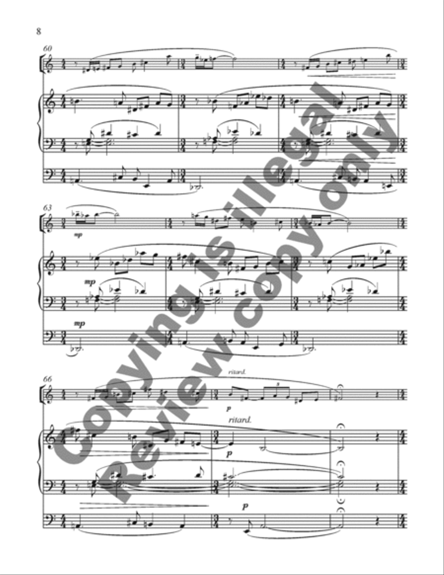 Elegy Elegy B-Flat Clarinet scores gallery preview page 11