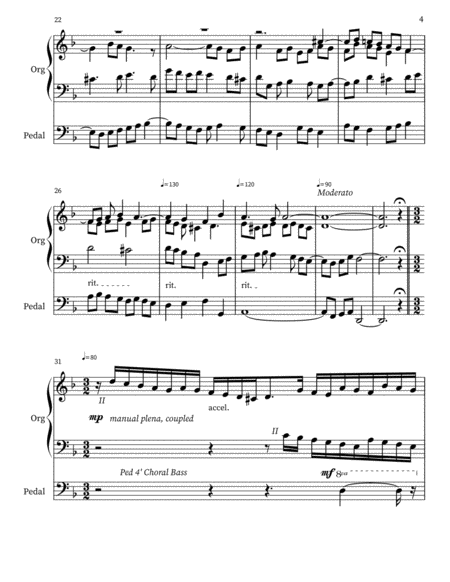 Praeludium, Chorale, & Fugue in d minor Op. 10 image number null