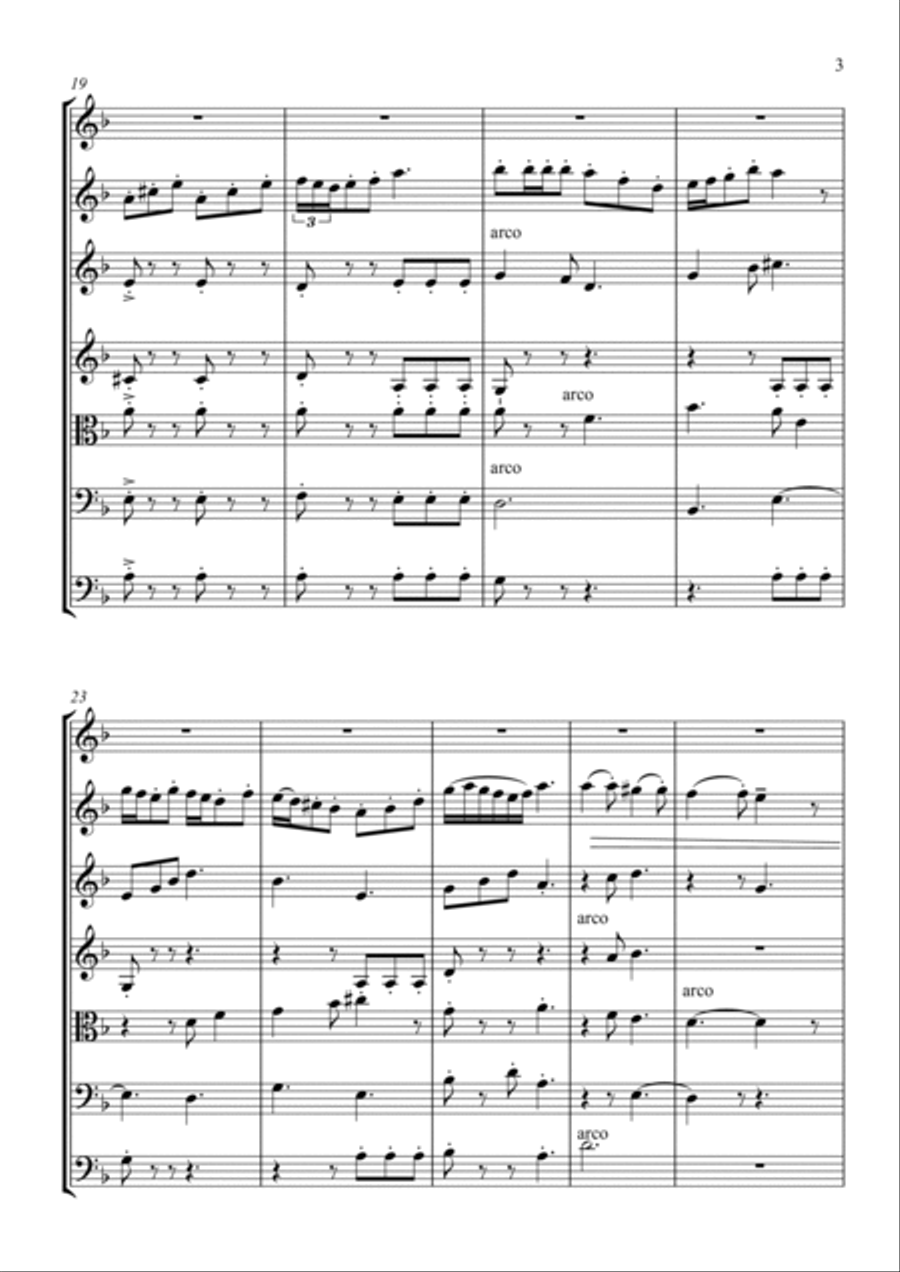 Espana String Orchestra scores gallery preview page 3