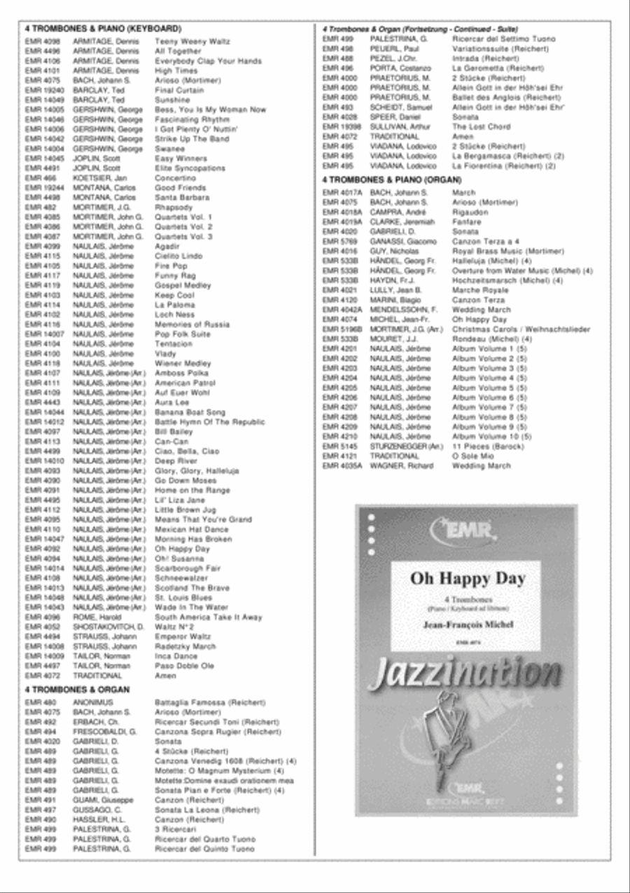 Procession Of The Nobles Trombone Quartet scores gallery preview page 4