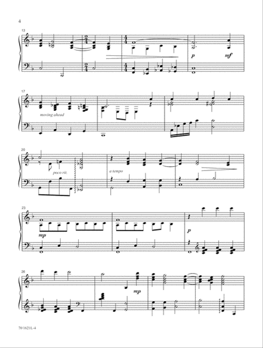 Mark Hayes: Carols for the Intermediate Pianist Piano Solo scores gallery preview page 4