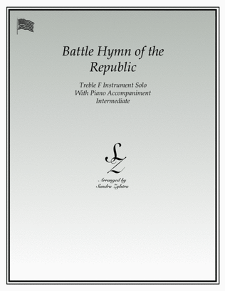 Battle Hymn of the Republic (treble F instrument solo)