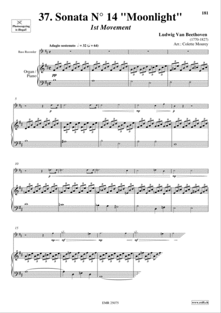 40 Greatest Classic Hits Vol. 4 Bass Recorder scores gallery preview page 9