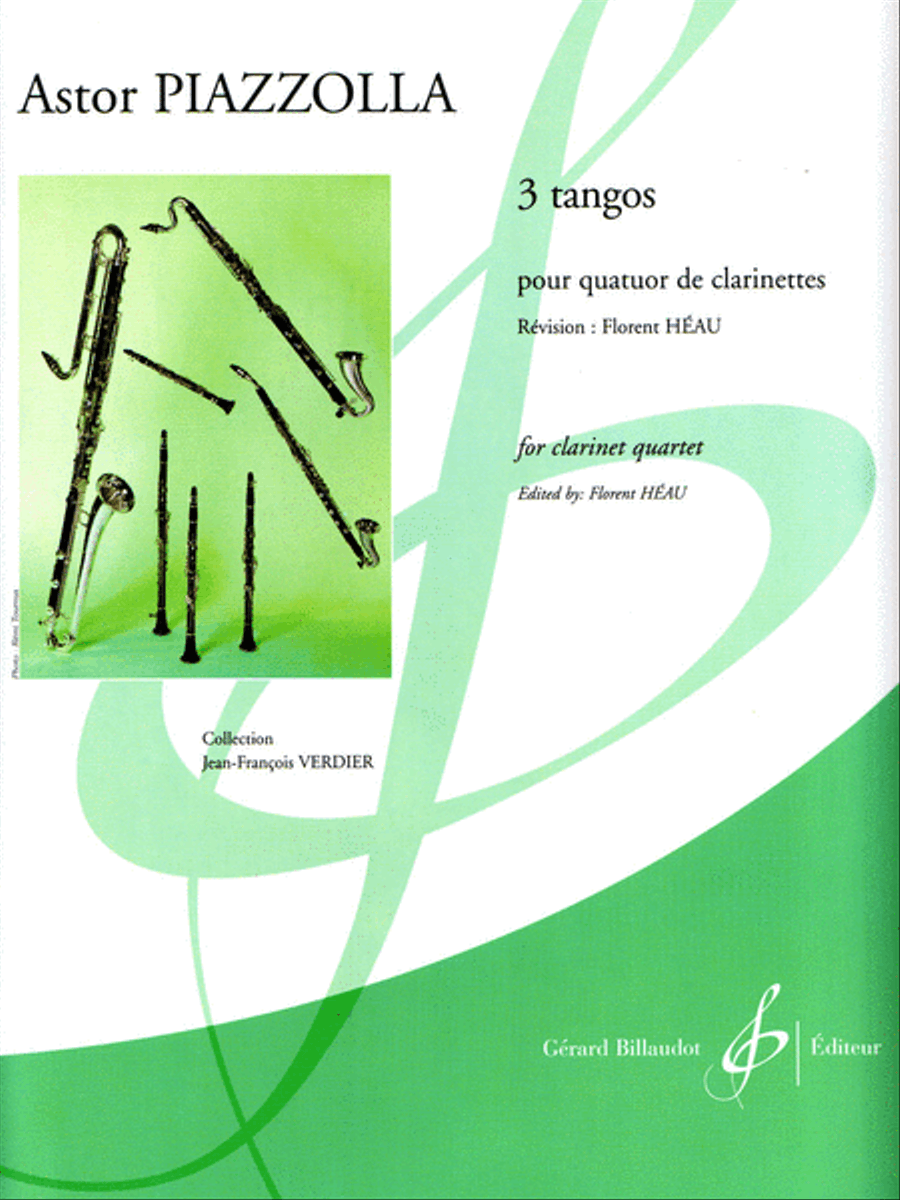 3 Tangos Chamber Music scores gallery preview page 1