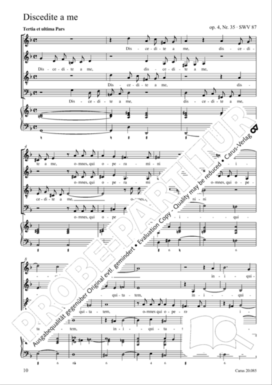 Domine, ne in furore tuo arguas me Score scores gallery preview page 11