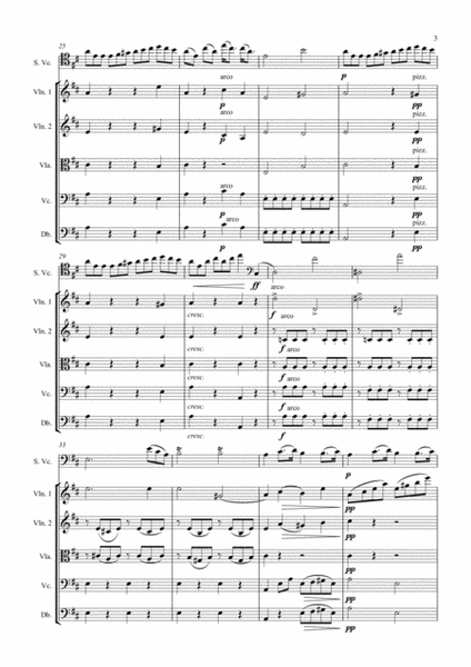 Breval Concerto No. 2 for Cello and String Orchestra String Orchestra - Digital Sheet Music