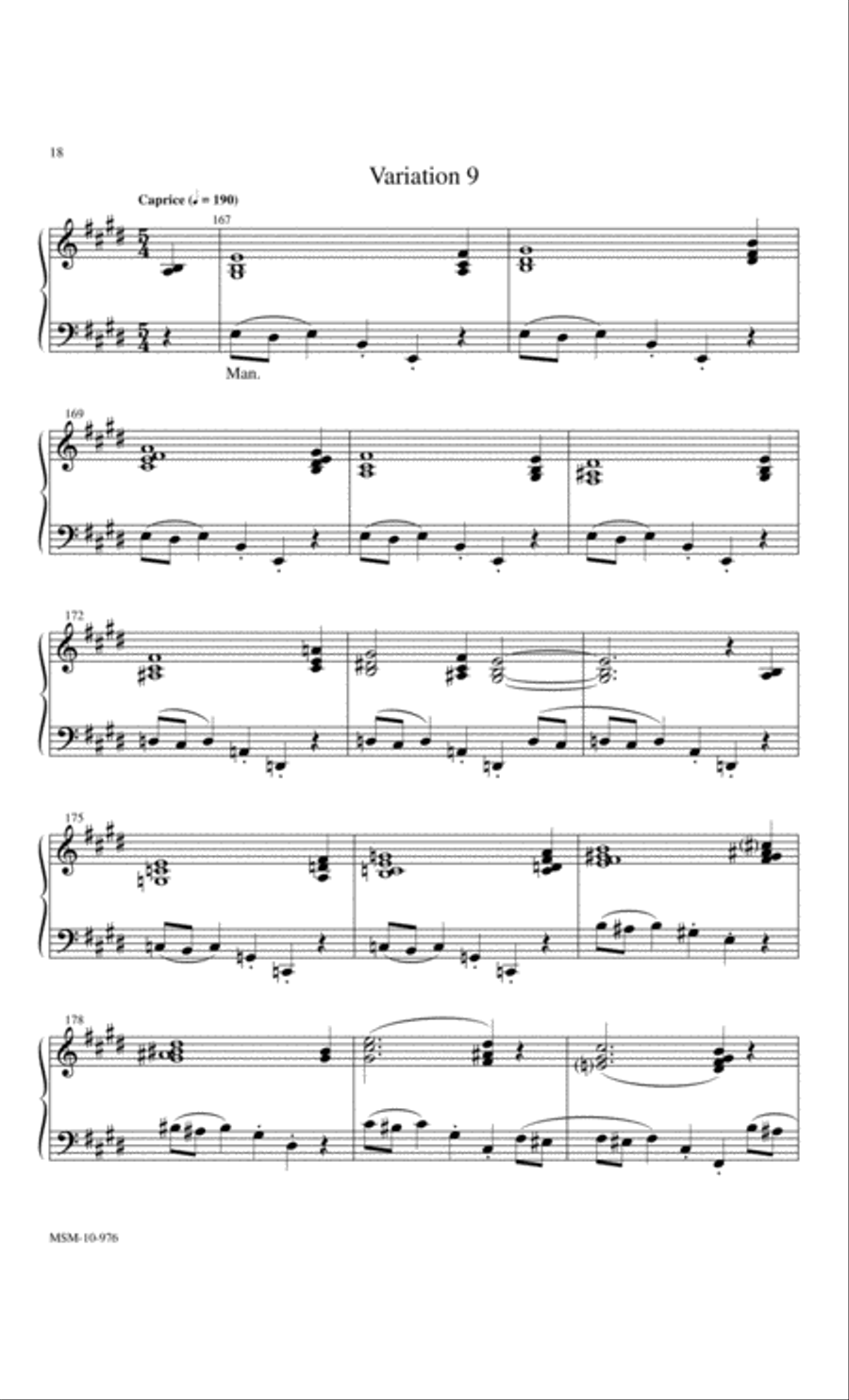 Village Variations Organ scores gallery preview page 7