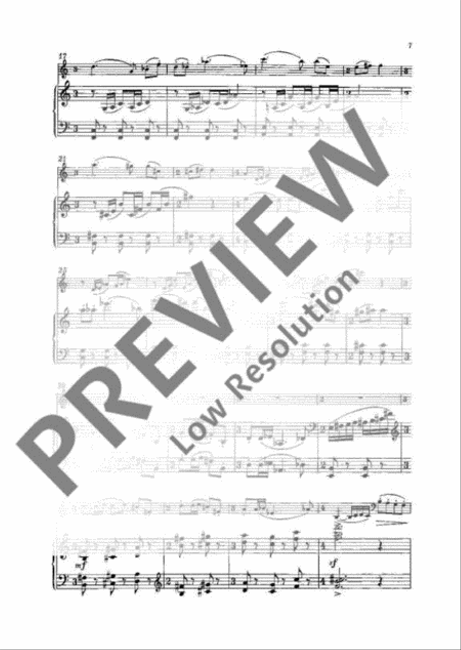 Small lyric Clarinet Solo scores gallery preview page 10