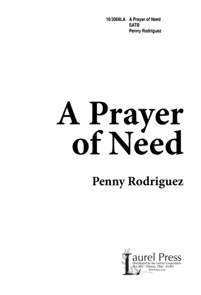 A Prayer of Need image number null