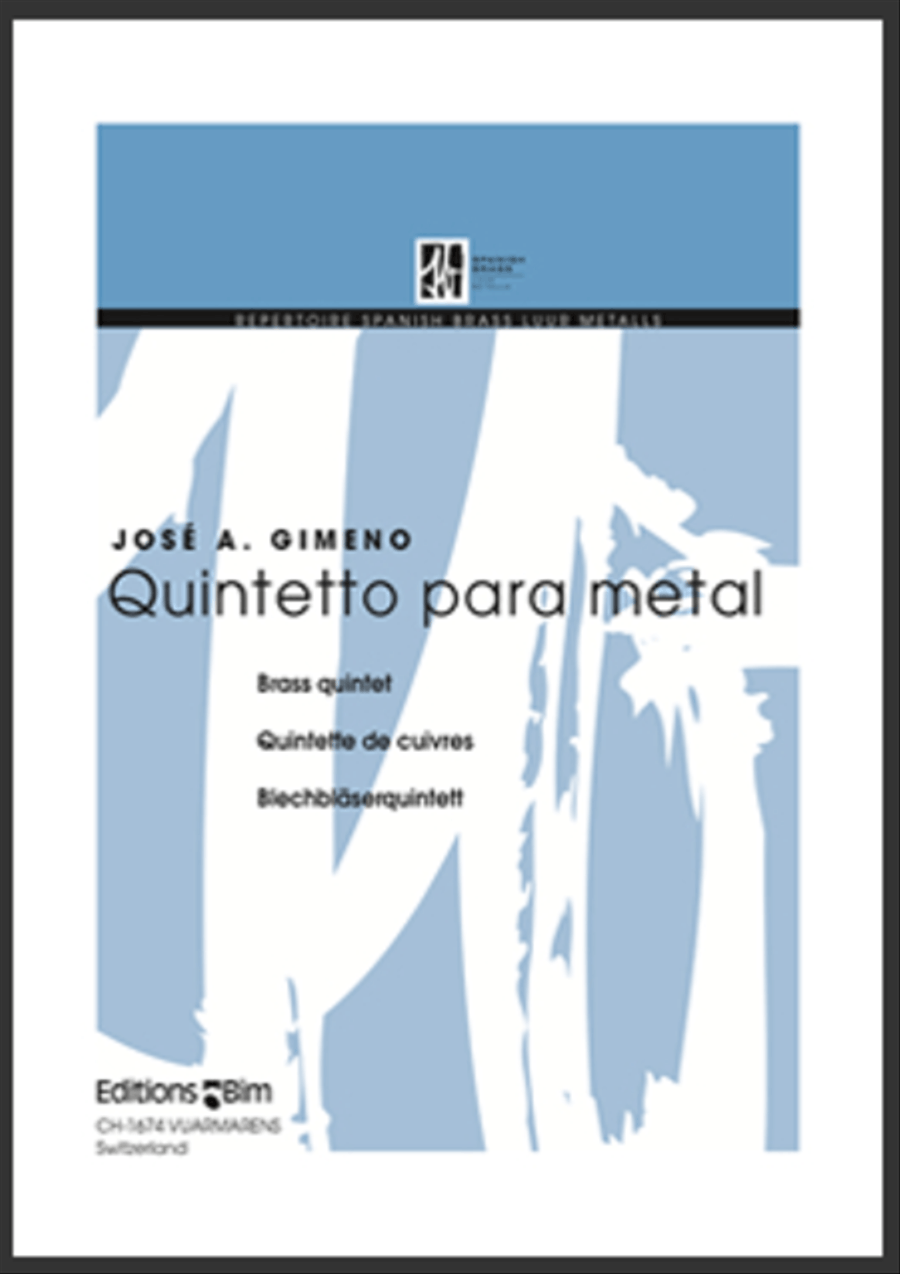 Quinteto para metal Brass Quintet scores gallery preview page 1
