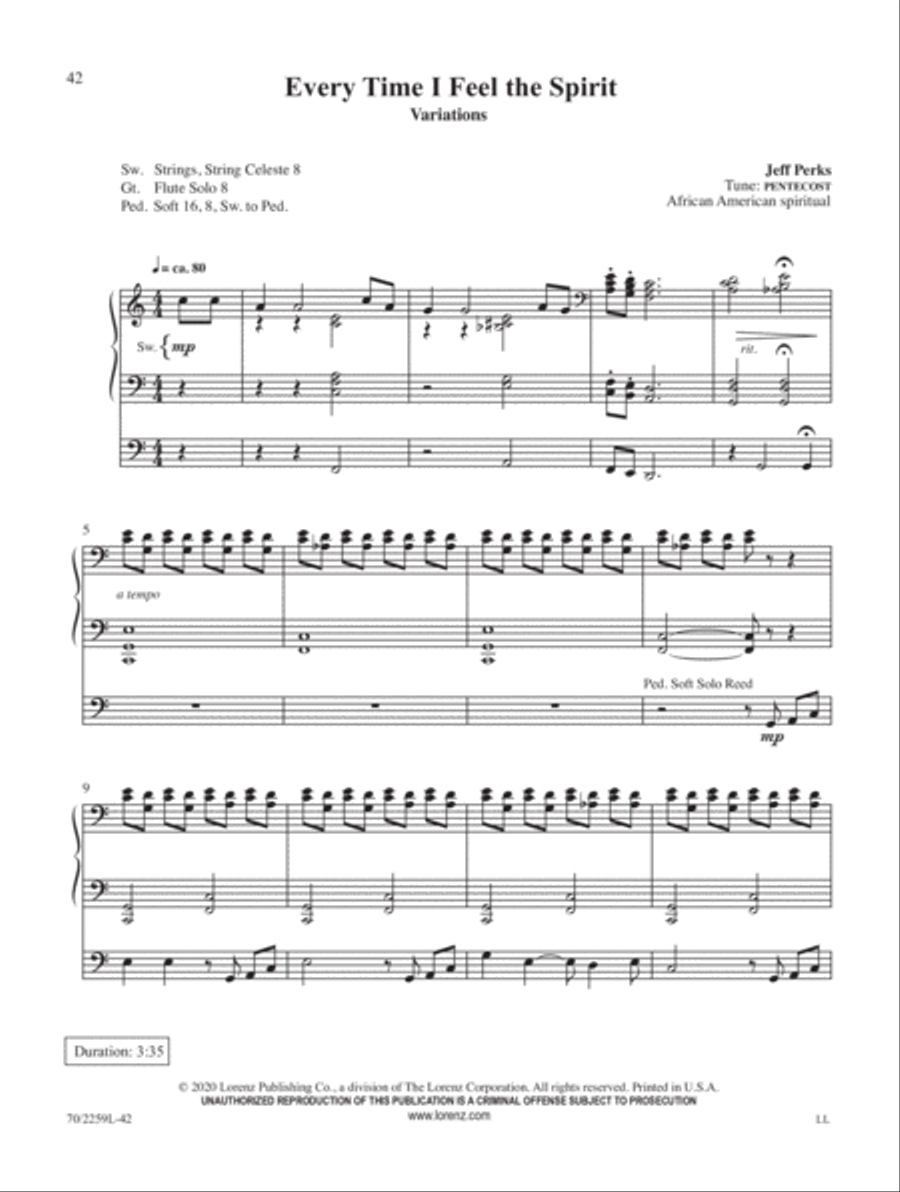 Exaltation Organ Solo scores gallery preview page 11