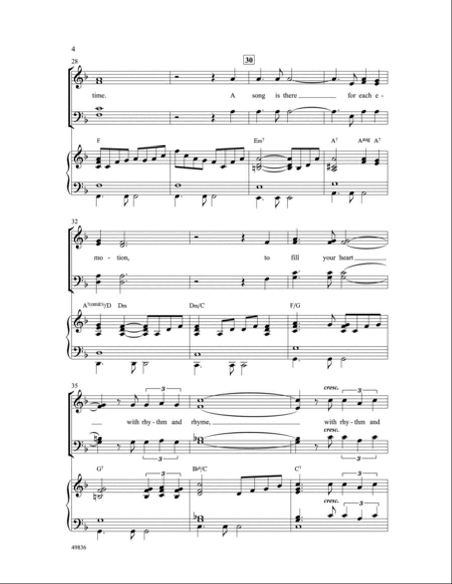 When Words Are Not Enough Choir scores gallery preview page 4