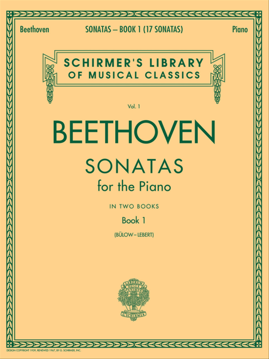 Sonatas – Book 1 Piano Solo scores gallery preview page 1
