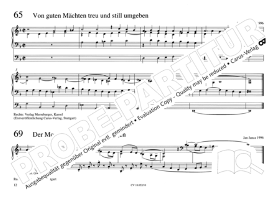 Esslinger Orgelbuch, Bd. I: Intonationen Organ Solo scores gallery preview page 29