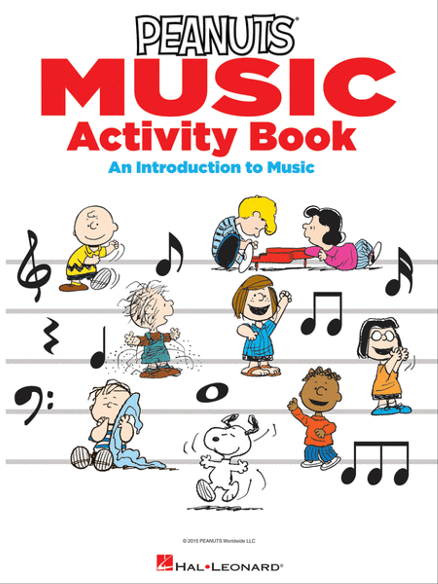 The Peanuts Music Activity Book Activity Books scores gallery preview page 1