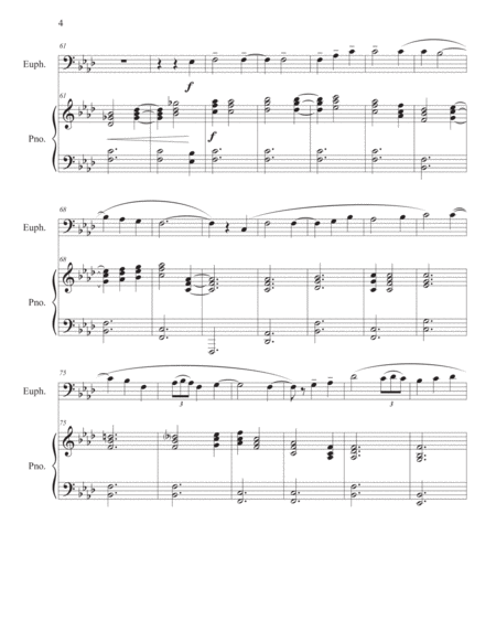 "Reflection" for Euphonium with Piano Accompaniment image number null