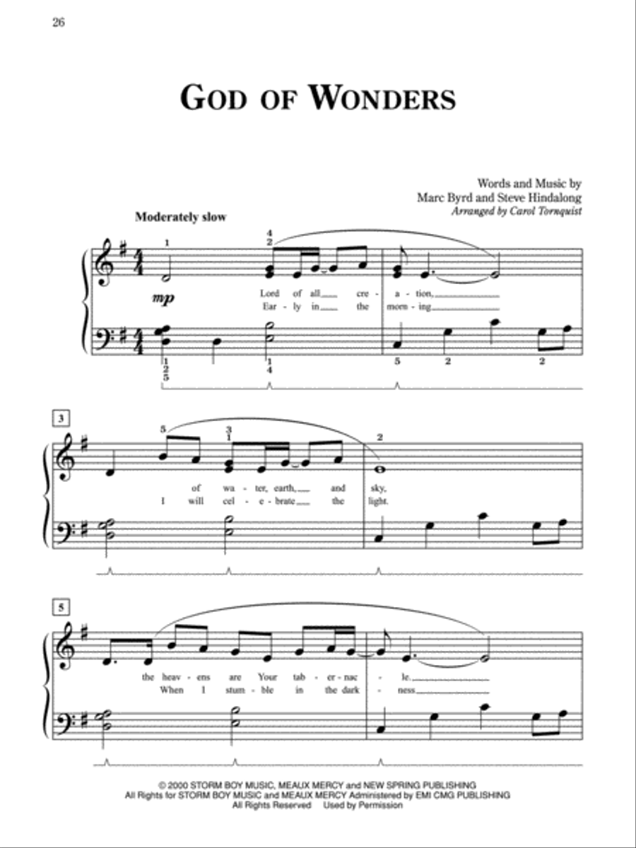 Pure & Simple Worship Pure & Simple Worship Easy Piano scores gallery preview page 5
