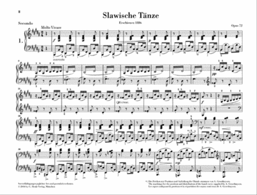 Slavonic Dances, Op. 72 Slavonic Dances, Op. 72 Piano Solo scores gallery preview page 4