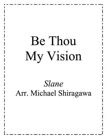 Be Thou My Vision - Clarinet/Flute Duet image number null