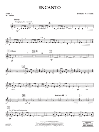 Encanto - Pt.3 - Bb Clarinet