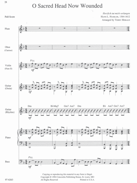 Hymn Arrangements for Instrumental Ensembles