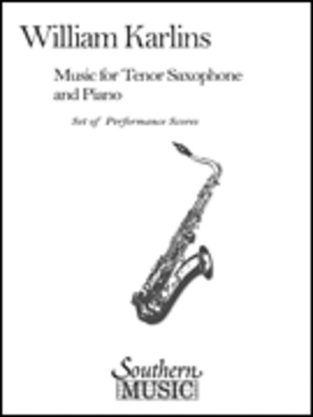 Music For Tenor Saxophone And Piano