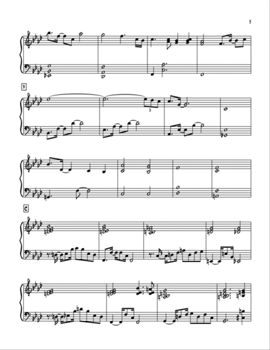 Faraway Place Faraway Place Piano Solo scores gallery preview page 3
