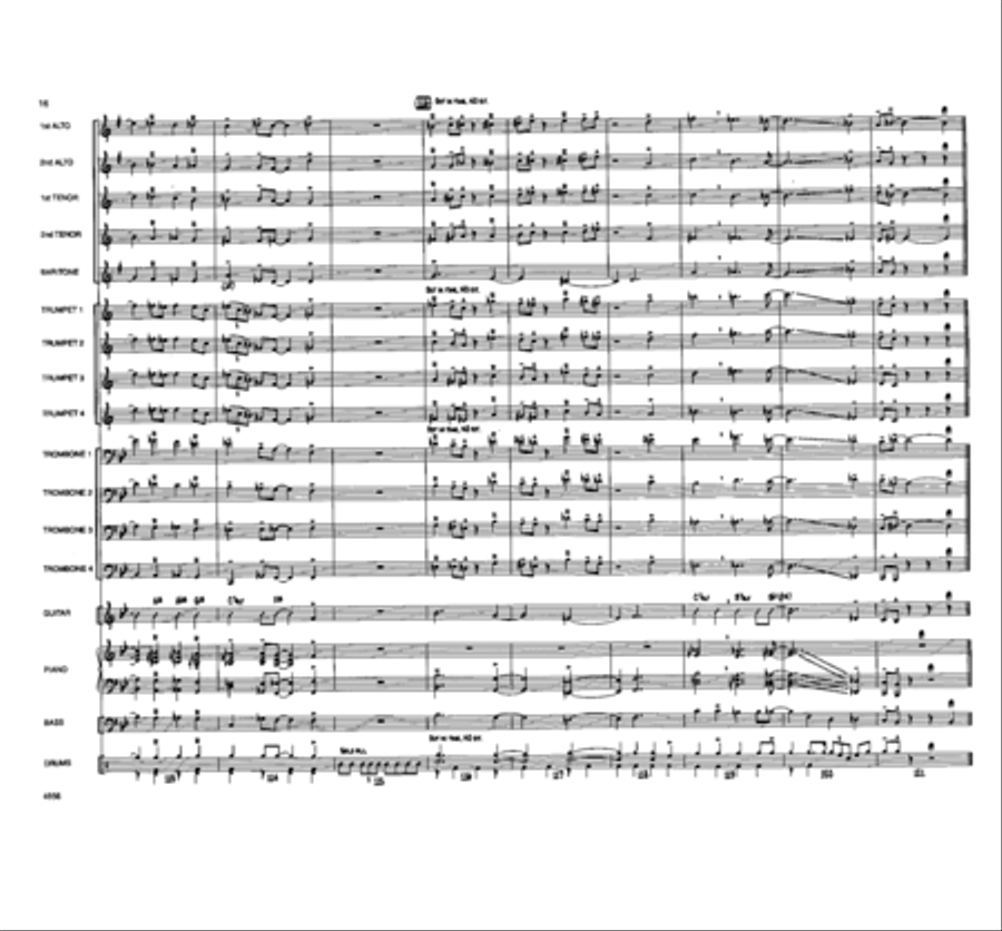 It's About Time Jazz Ensemble scores gallery preview page 16