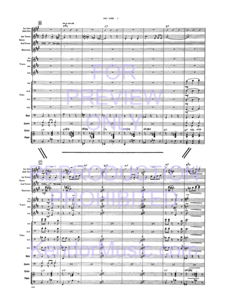 Waltz You 'Swang' For Me, The (Full Score)
