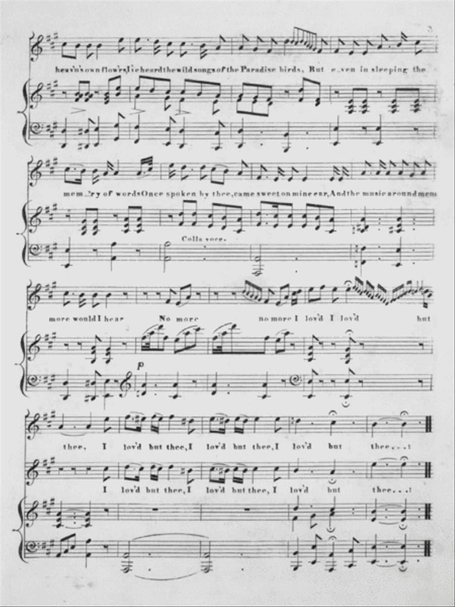 I've Wandered in Dreams. A Celebrated Duet Voice scores gallery preview page 3