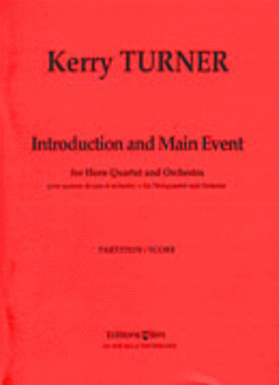 Introduction and Main Event Concert Band scores gallery preview page 1