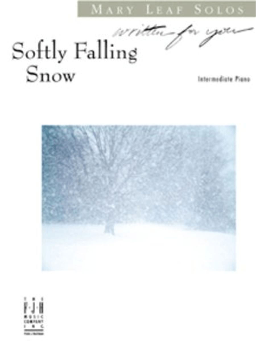 Softly Falling Snow Piano Solo scores gallery preview page 1