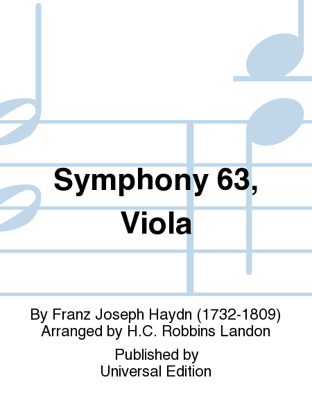 Symphony 63, Viola