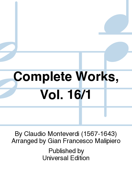 Complete Works, Vol. 16/1
