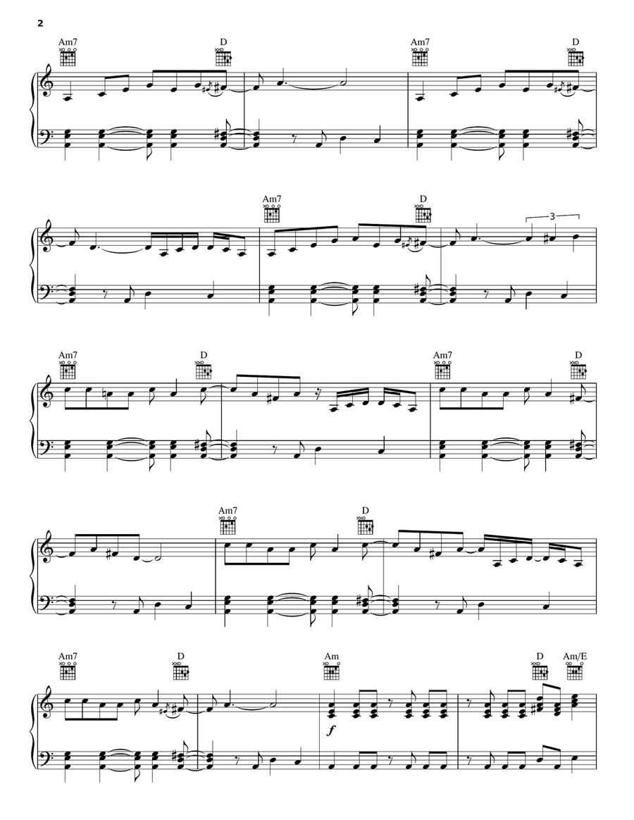 Oye Como Va Piano, Vocal, Guitar scores gallery preview page 2