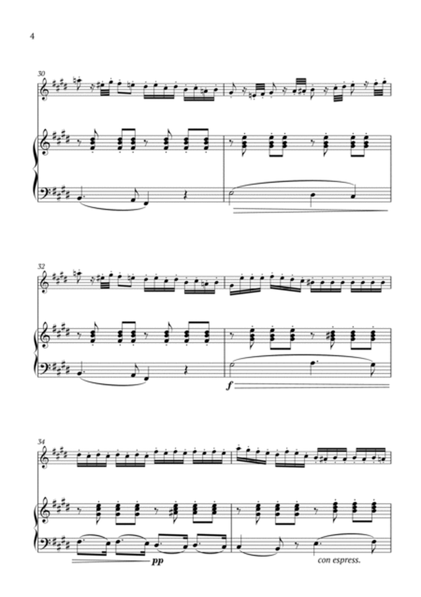 Prelude from La Traviata for piano and clarinet image number null