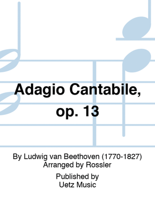 Adagio Cantabile, op. 13