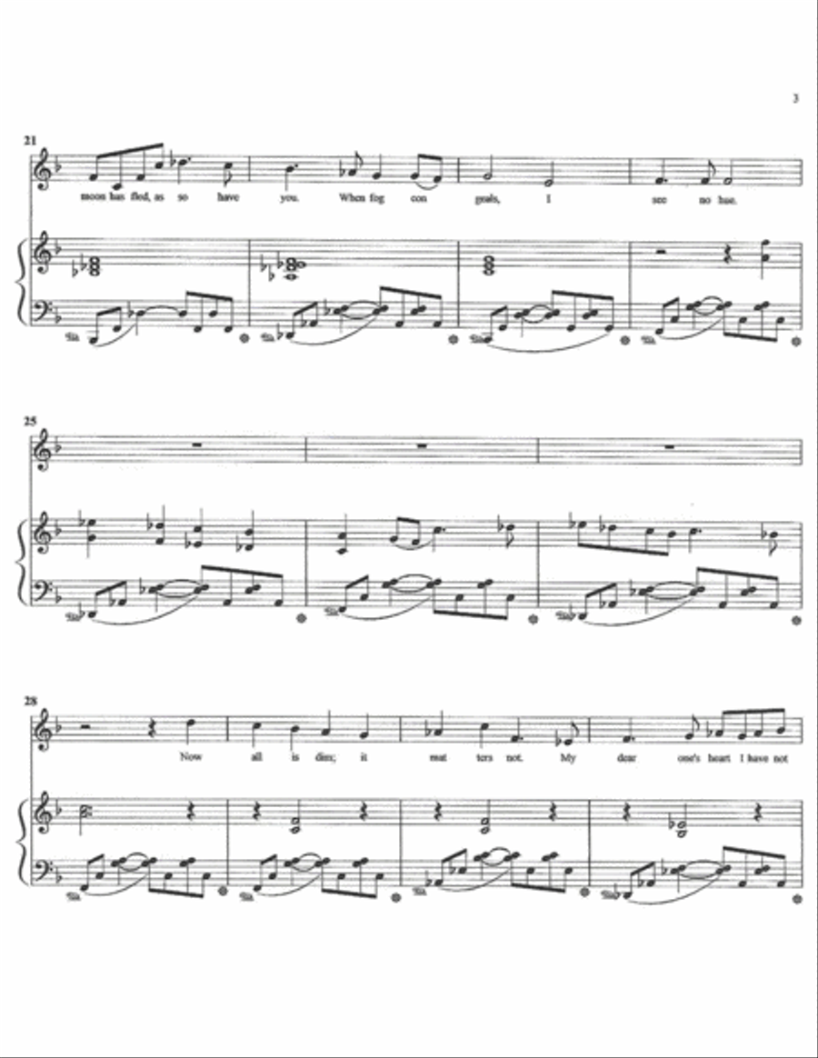 It Matters Not It Matters Not Soprano Voice scores gallery preview page 3