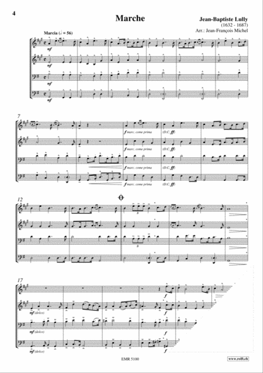 8 Quartets Brass Ensemble scores gallery preview page 4